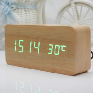 House Warming Gift Ideas - Wooden Table Clock