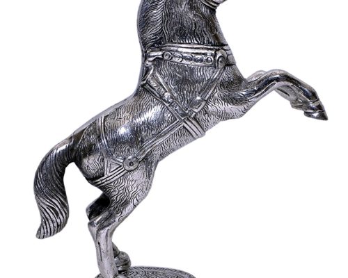 Horse Silver Antique decorative Item - Griha Pravesh Gift Item Idea