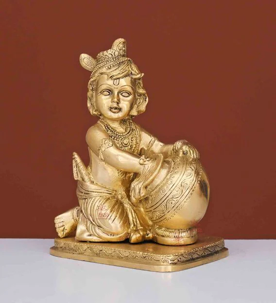 Baby Krishna Idol at Home