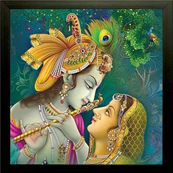 _Radha Krishna Modern Frame