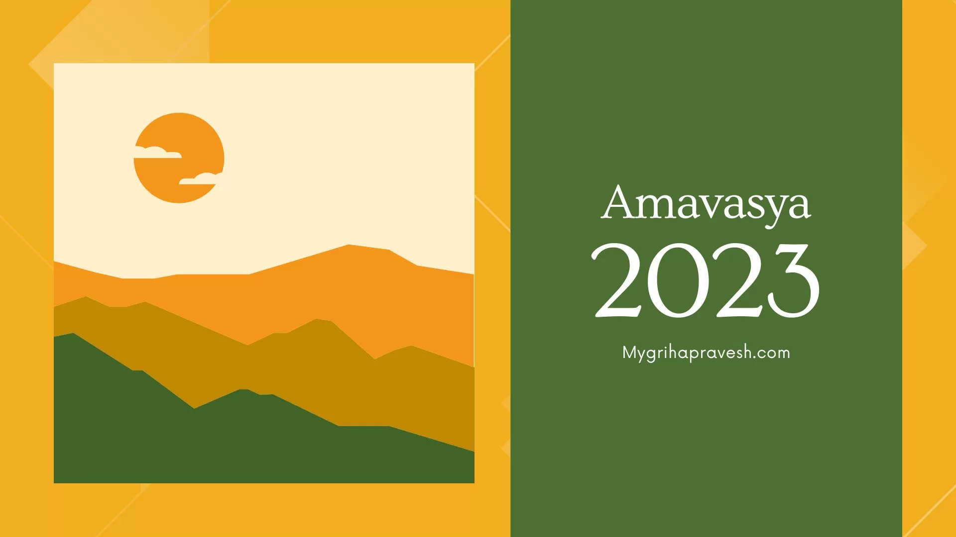 Amavasya 2023 Dates